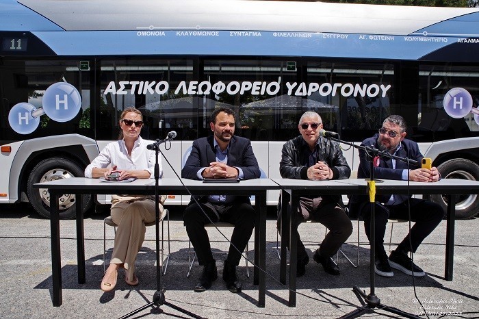 ΟΣΥ: Παρουσίασε το πρώτο αστικό λεωφορείο υδρογόνου – Ξεκίνησαν τα δοκιμαστικά δρομολόγια (pics)