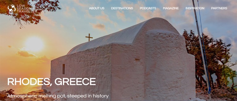 Low Season Traveller: Προωθείται το νησί της Ρόδου για Τουρισμό εκτός σεζόν