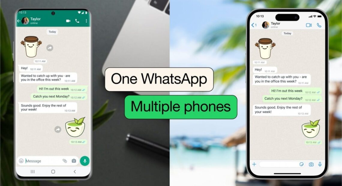 Whatsapp: Μπορείτε να χρησιμοποιείτε τον ίδιο λογαριασμό σε έως και πέντε τηλέφωνα ταυτόχρονα