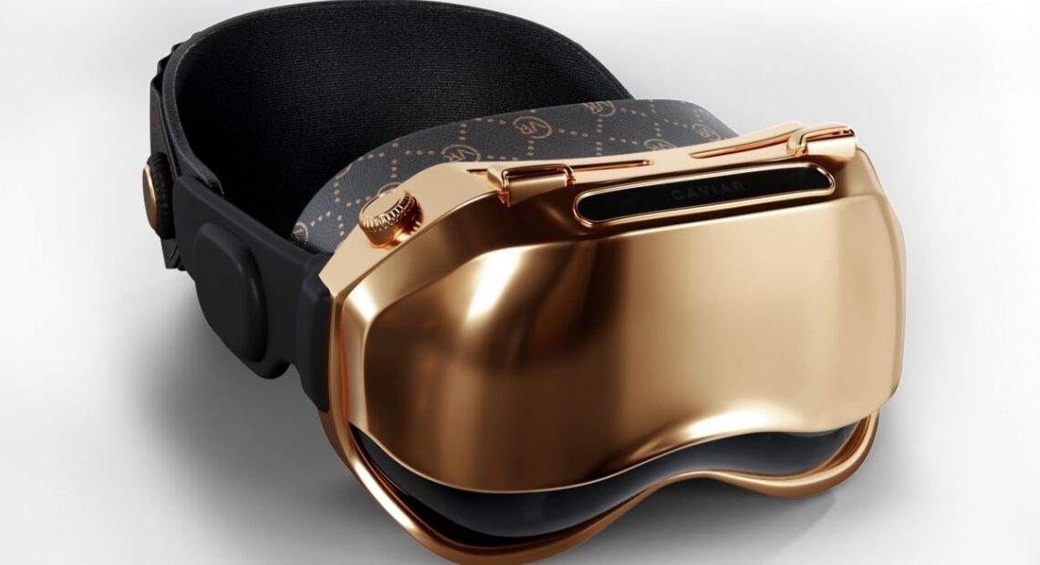 Apple Vision Pro Caviar Edition: Με χρυσό 18 καρατίων κοστίζει 40