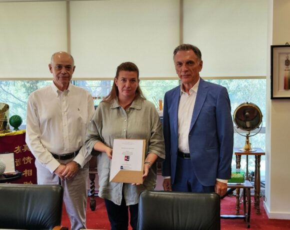 Μνημόνιο συνεργασίας της Laskaridis Shipping και του Εργαστηρίου Θαλάσσιων Επιστημών του ΠΑΠΕΙ