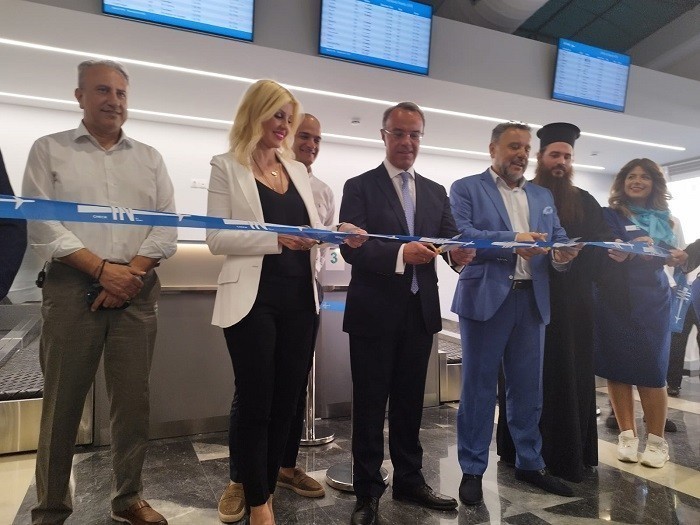 Σταϊκούρας: Εγκαινίασε τη νέα υπηρεσία του αεροδρομίου για Check In από το λιμάνι του Πειραιά (pics)
