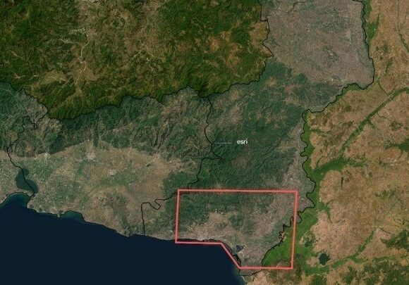 Αλεξανδρούπολη: Ενεργοποιήθηκε η υπηρεσία Copernicus λόγω της πυρκαγιάς (pic)