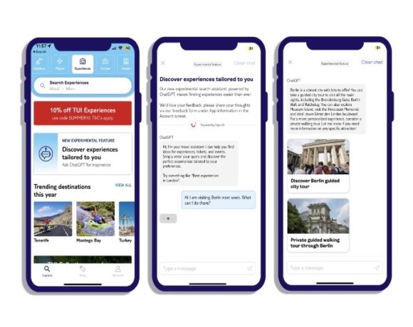 Τι κάνει η Tui με την τεχνητή νοημοσύνη | Ειδική εφαρμογή για κινητά στη Βρετανία