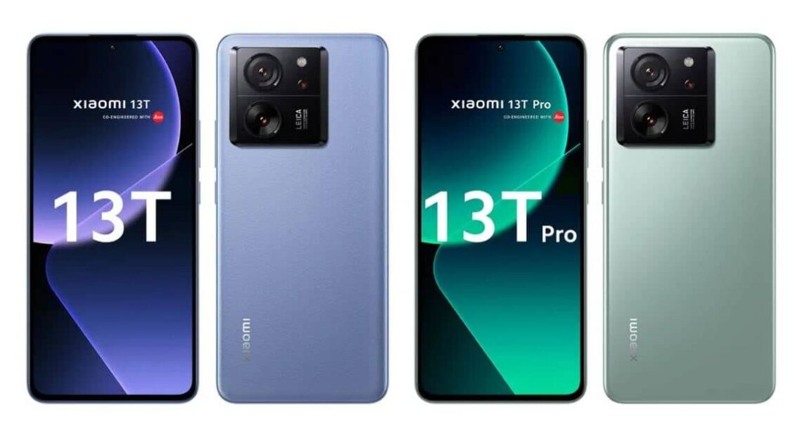 Xiaomi 13t Series: Renders, χρωματικές επιλογές και τιμές πριν την κυκλοφορία