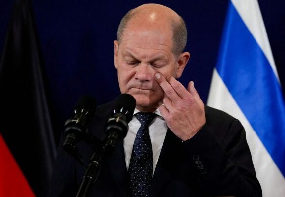 Πόλεμος Ισραήλ – Χαμάς: Ο Σολτς σε καταφύγιο της γερμανικής Πρεσβείας μετά από συναγερμό για ρουκέτες