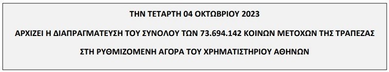 Optima Bank: Η κατανομή των μετοχών από τη Δημόσια Προσφορά – Πότε ξεκινά η διαπραγμάτευση