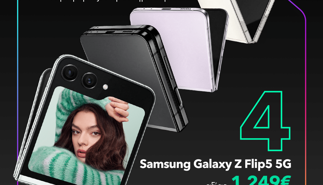 Διαγωνισμός: 4 Samsung Galaxy Z Flip5 5g για νέους συνδρομητές κινητής της Nova