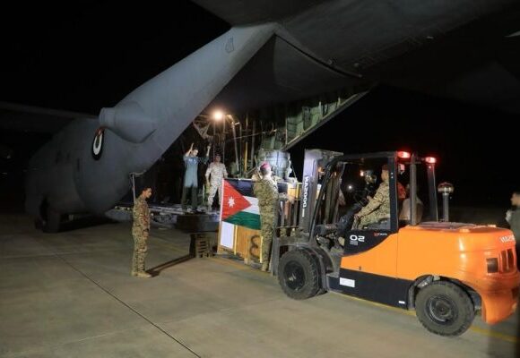 Ιορδανία: Το «ατρόμητο» προσωπικό της Ιορδανικής Αεροπορίας παρέδωσε φάρμακα με…την άδεια του Ισραήλ