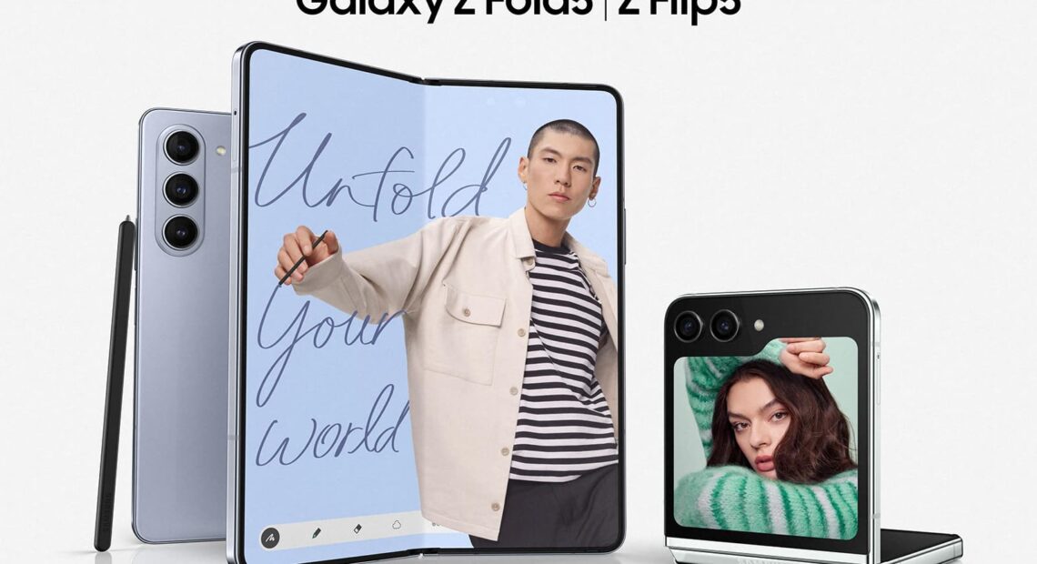 Μια καθηλωτική εμπειρία Smartphone στα χέρια σου με τα Galaxy Z Flip5 και Z Fold5