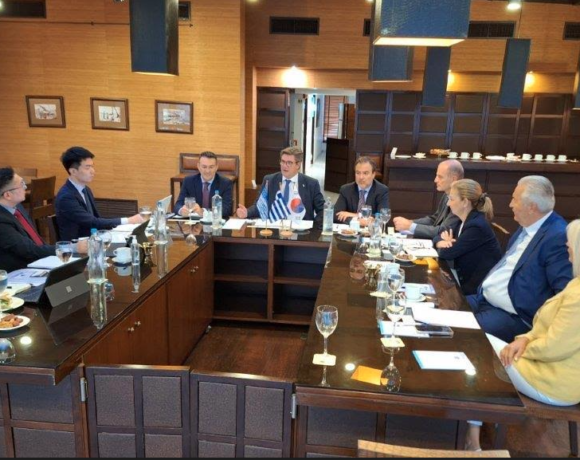 Συνάντηση Ελλήνων Τραπεζικών την Ένωση Εφοπλιστών της Κορέας (pics)